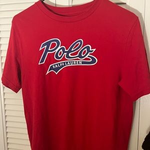 Polo Ralph Lauren red tshirt